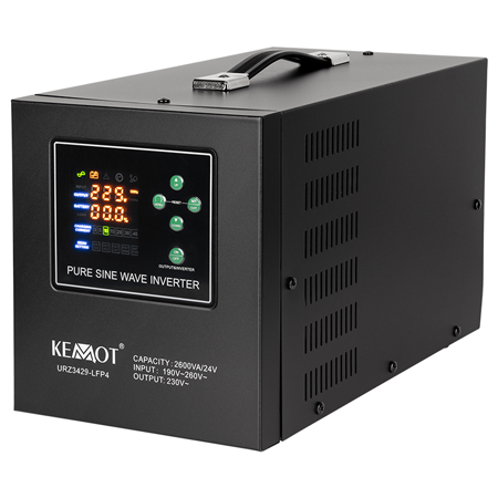 UPS CENTRALE SINUS PUR 2600VA/1800W 24V KEMOT