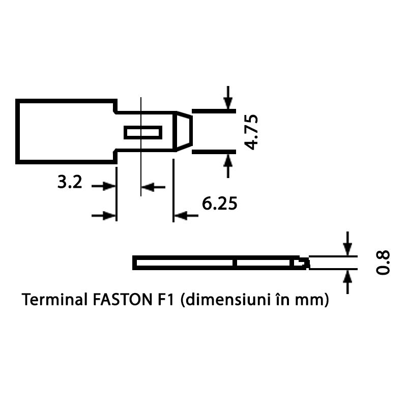 ACUMULATOR STATIONAR SLA 12V 7.5AH REBEL