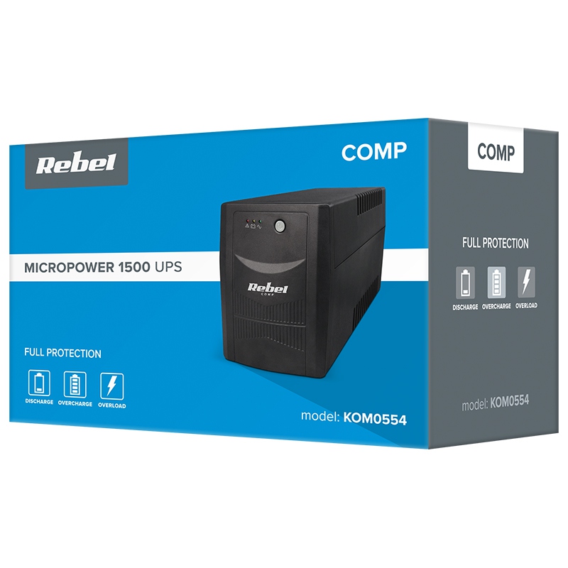 UPS MICROPOWER 1500 (1500VA/900W) REBEL