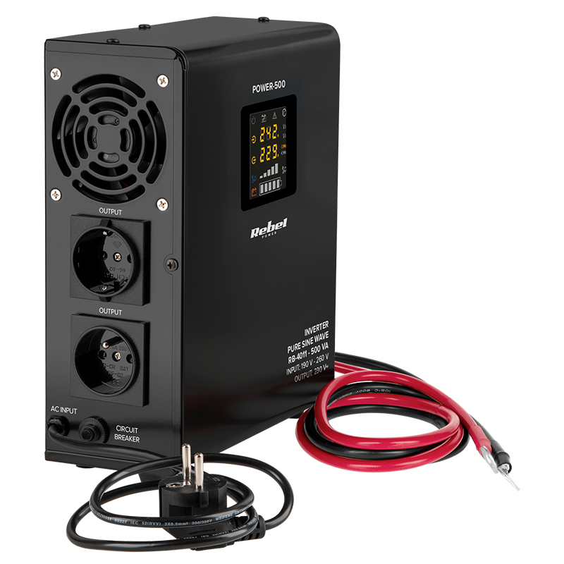 UPS CENTRALE SINUS PUR 500VA 300W 12V REBEL