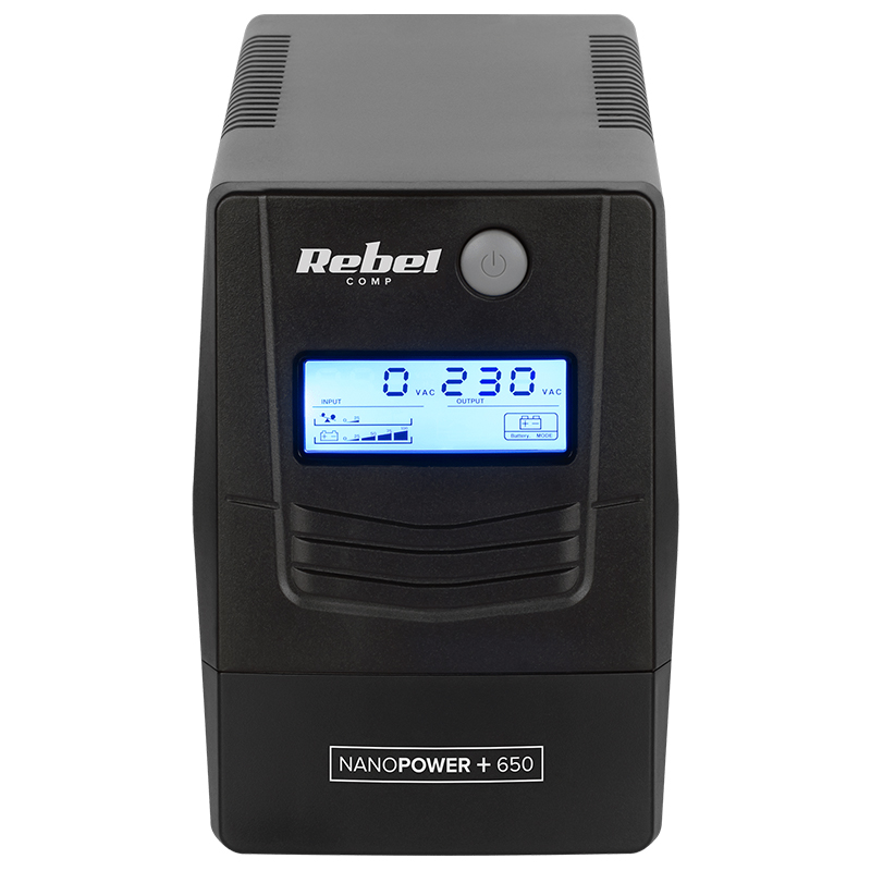 UPS OFFLINE NANOPOWER PLUS 650 (650VA/360W) REBEL