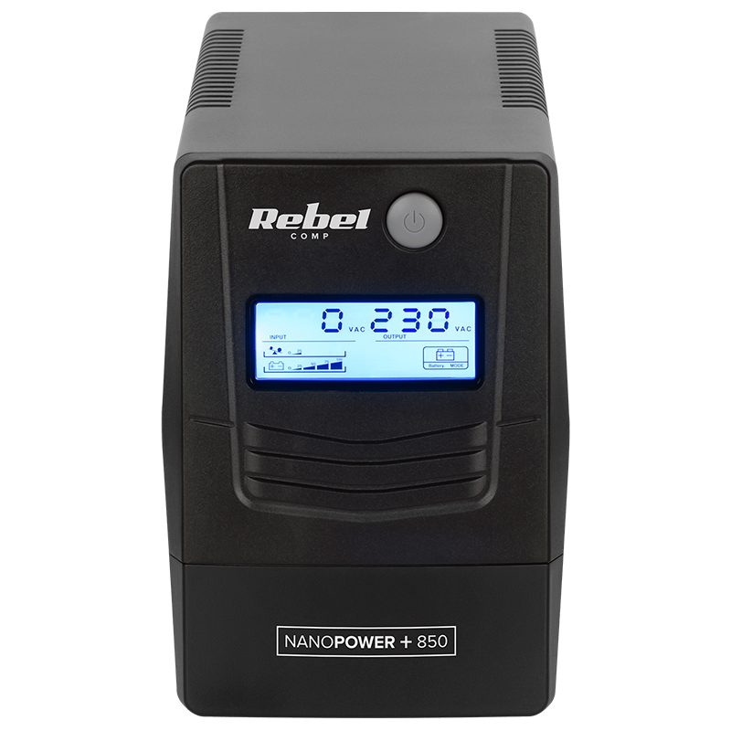 UPS OFFLINE NANOPOWER PLUS 850 (850VA/480W) REBEL