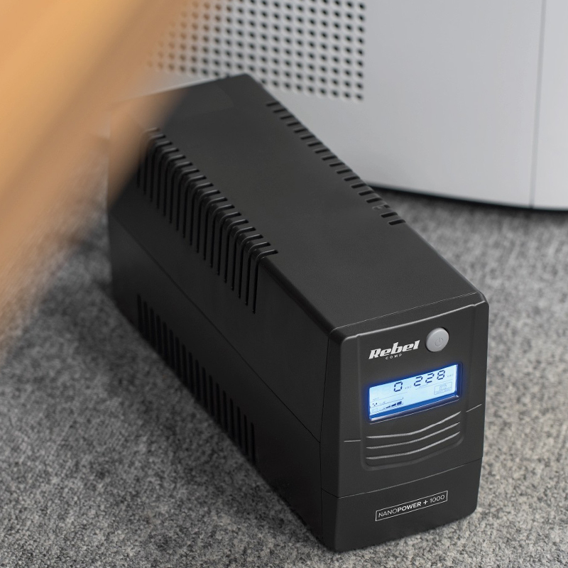 UPS OFFLINE NANOPOWER PLUS 850 (850VA/480W) REBEL