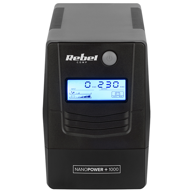 UPS OFFLINE NANOPOWER PLUS 1000 (1000VA/600W) REBEL