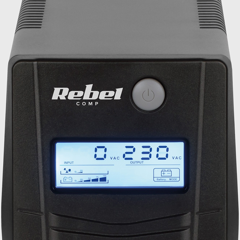 UPS OFFLINE NANOPOWER PLUS 1000 (1000VA/600W) REBEL