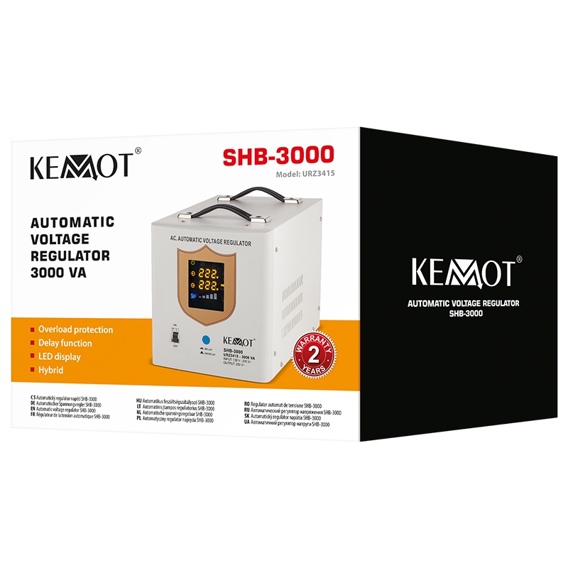 STABILIZATOR TENSIUNE AUTOMAT 3000VA KEMOT