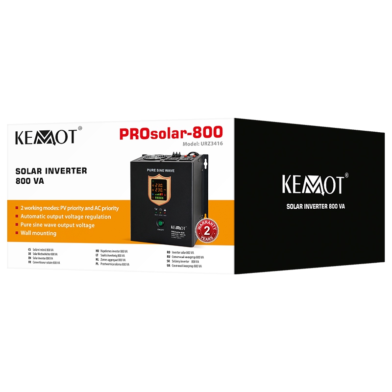 INVERTOR SOLAR 500W PROSOLAR-500 KEMOT