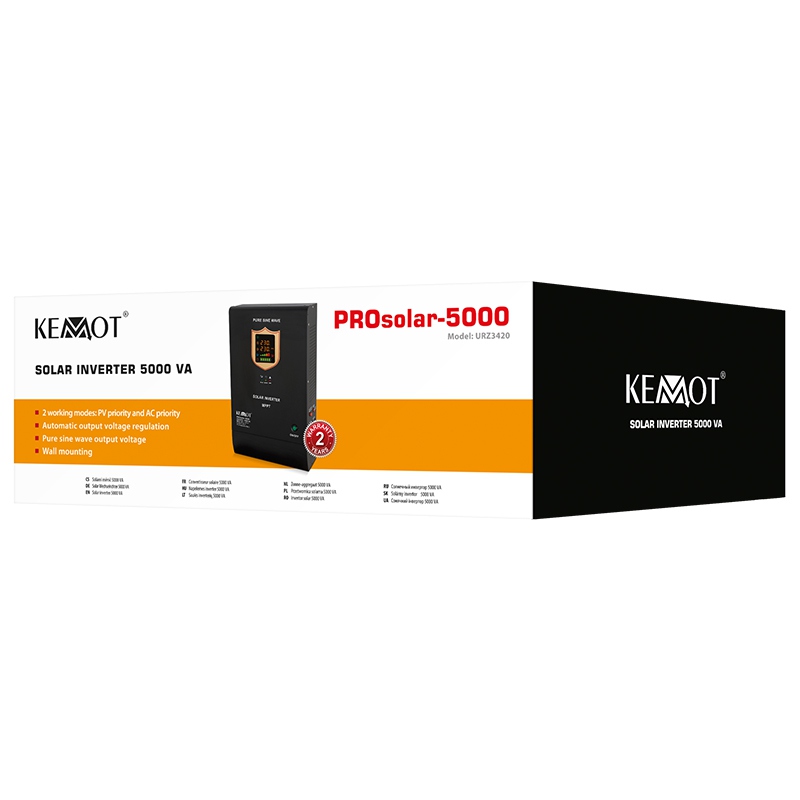 INVERTOR SOLAR 3500W PROSOLAR-3500 KEMOT