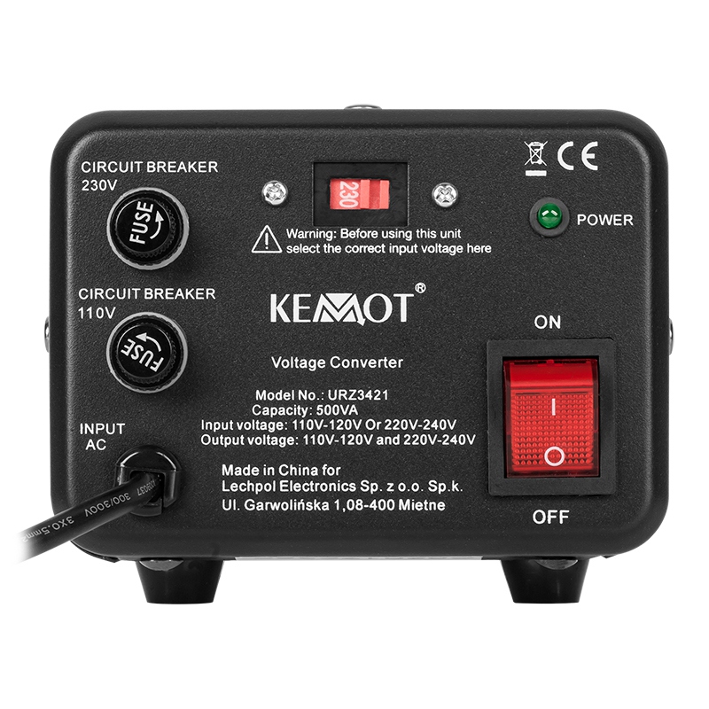 CONVERTOR TENSIUNE 400W 500VA KEMOT