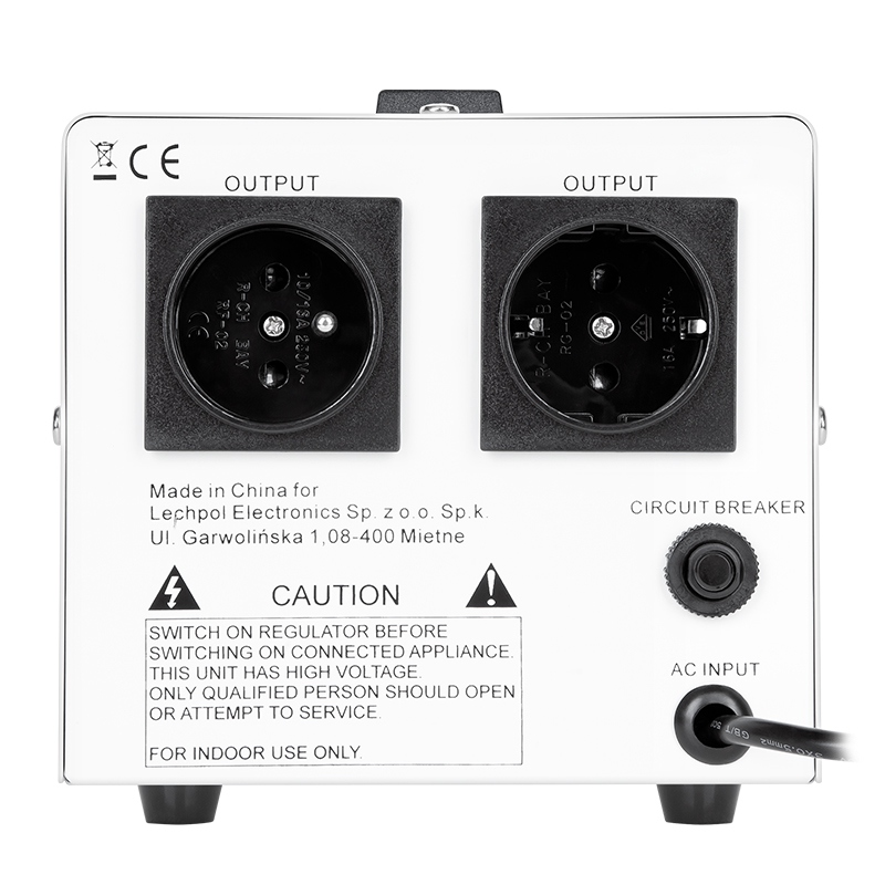 STABILIZATOR TENSIUNE SERVOMOTOR 500VA KEMOT
