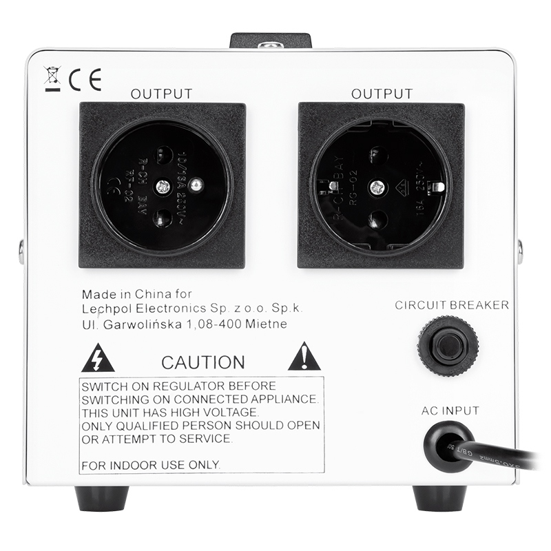 STABILIZATOR TENSIUNE SERVOMOTOR 500VA KEMOT
