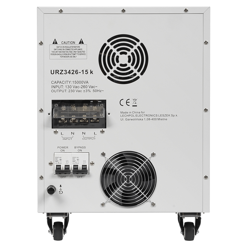 STABILIZATOR TENSIUNE SERVOMOTOR 15KVA KEMOT