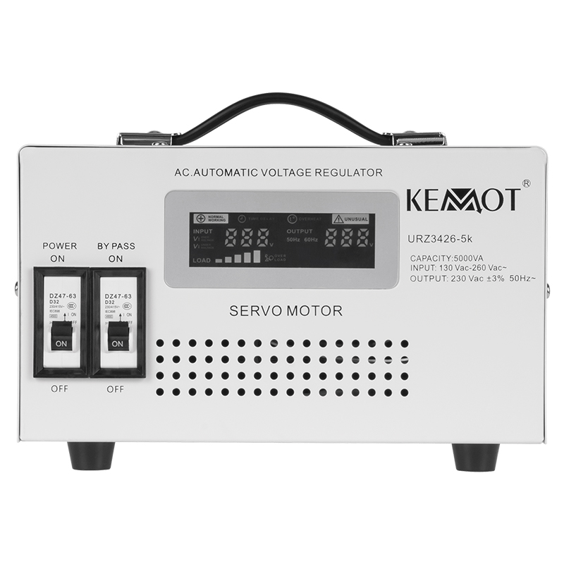STABILIZATOR TENSIUNE SERVOMOTOR 5KVA KEMOT