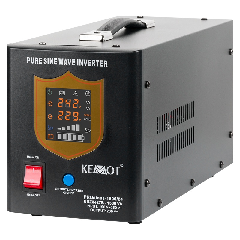UPS CENTRALE SINUS PUR 1500VA 24V KEMOT