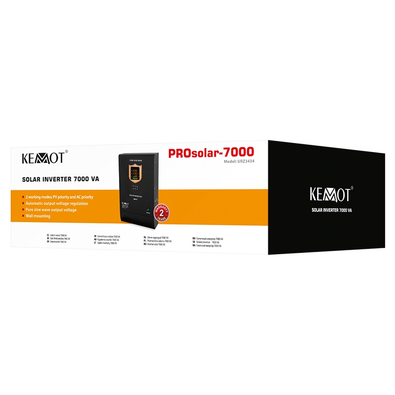INVERTOR SOLAR 48V 7000VA 5000W PROSOLAR KEMO