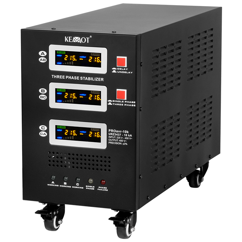 STABILIZATOR SERVOMOTOR TRIFAZAT PROAVR-10K 10KVA KEMOT