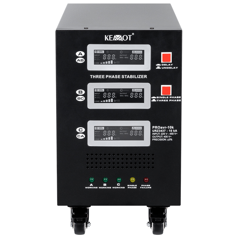 STABILIZATOR SERVOMOTOR TRIFAZAT PROAVR-10K 10KVA KEMOT