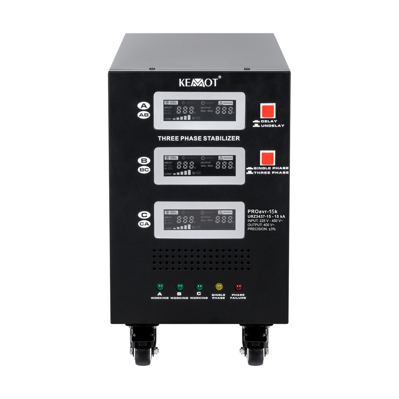 STABILIZATOR SERVOMOTOR TRIFAZAT 15KVA PROAVR-15K KEMOT