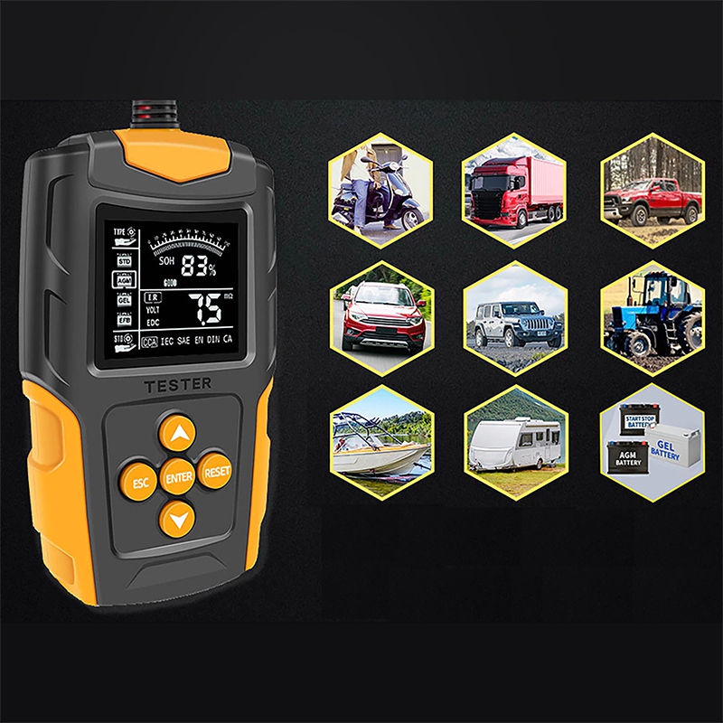 TESTER DIGITAL ACUMULATORI 12V / 24V